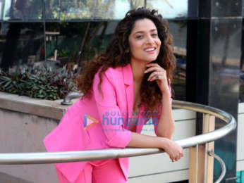 Ankita Lokhande snapped promoting the film Manikarnika - The Queen Of Jhansi
