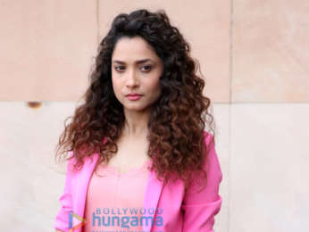 Ankita Lokhande snapped promoting the film Manikarnika - The Queen Of Jhansi