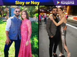 Slay or Nay: Anushka Sharma in INR 1,48,399/- Burberry dress and a Rohit Gandhi – Rahul Khanna gown for New Year’s Eve celebrations in Sydney