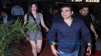 Arbaaz Khan and Giorgia Andriani snapped in Bandra