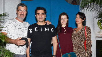 Arbaaz Khan with Girlfriend Giorgia Andriani SPOTTED at Olive Bandra