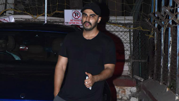 Arjun Kapoor spotted at a dance class in Juhu