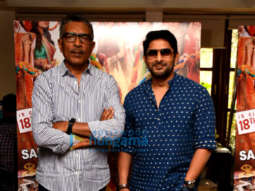 Arshad Warsi and Prakash Jha snapped during media interactions for Fraud Saiyaan