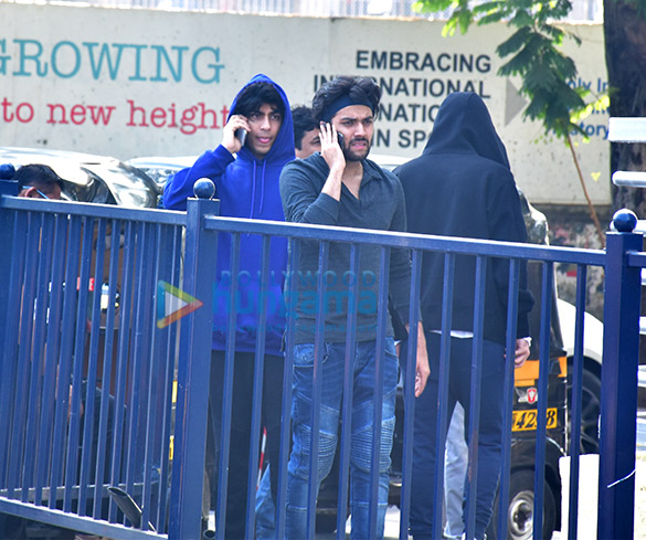 Aryan Khan spotted at Juhu PVR Aryan Khan spotted at Juhu PVR