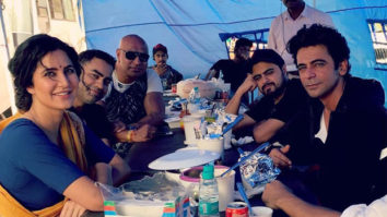 BHARAT diaries: Katrina Kaif looks radiant in RETRO LOOK with Sunil Grover in the latest pic from the sets