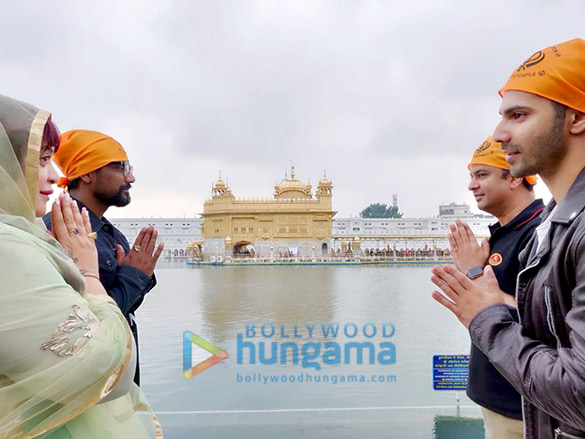 bhushan kumar remo dsouza varun dhawan and lizelle dsouza snapped at the golden temple amritsar 2