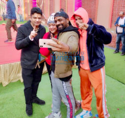 On The Sets Of The Movie Street Dancer 3D