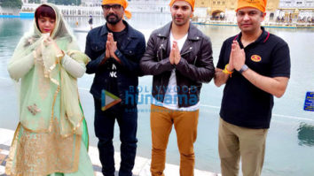 On the sets of the movie Street Dancer 3D