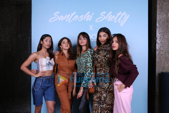 Blogger Santoshi Shetty snapped at her collection launch