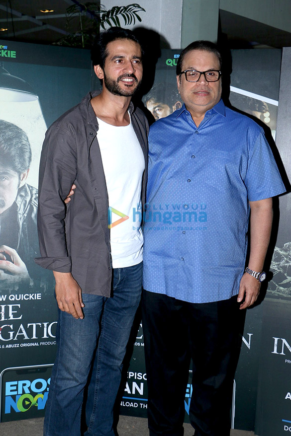 Celebs grace the special screening of the Hiten Tejwani starrer The Investigation