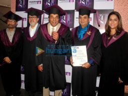 Dharmendra and Subhash Ghai grace the WWI convocation ceremony of the Class of 18