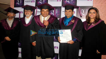 Dharmendra and Subhash Ghai grace the WWI convocation ceremony of the Class of 18