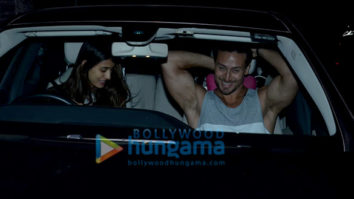 Disha Patani spotted at Tiger Shroff’s home in Bandra