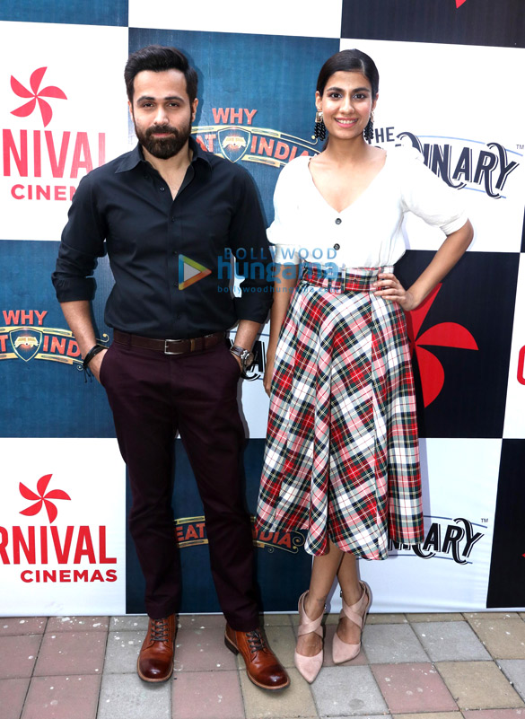 emraan hashmi and shreya dhanwanthary promote why cheat india at carnival cinemas in mumbai 5