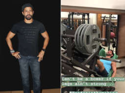 Farhan Akhtar trains for Toofan; gives a glimpse of his gymming sessions on Instagram