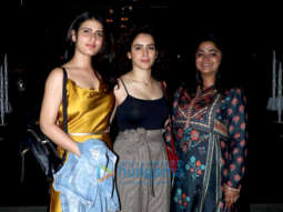 Fatima Sana Shaikh, Sanya Malhotra, Twinkle Khanna and others spotted at Soho House in Juhu