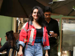 Fatima Sana Shaikh spotted at The Kitchen Garden