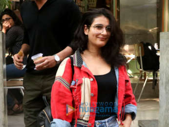 Fatima Sana Shaikh spotted at The Kitchen Garden