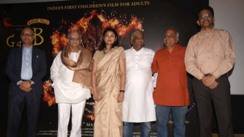 Gulzar graces the trailer launch of the animation film ‘GGBB – Goopi Gawaiya Bagha Bajaiya’
