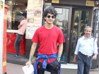 Ishaan Khatter snapped at Bastian
