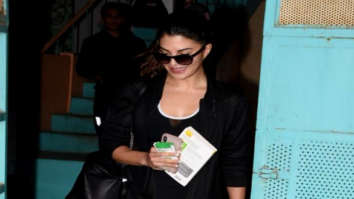 Jacqueline Fernandez snapped at the gym