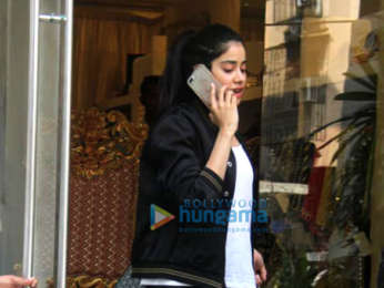 Janhvi Kapoor spotted at Abu Sandeep's store in Bandra