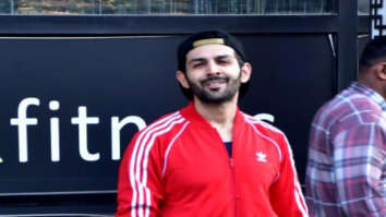 Kartik Aaryan, Richa Chadda and Mira Rajput spotted outside the gym in Juhu