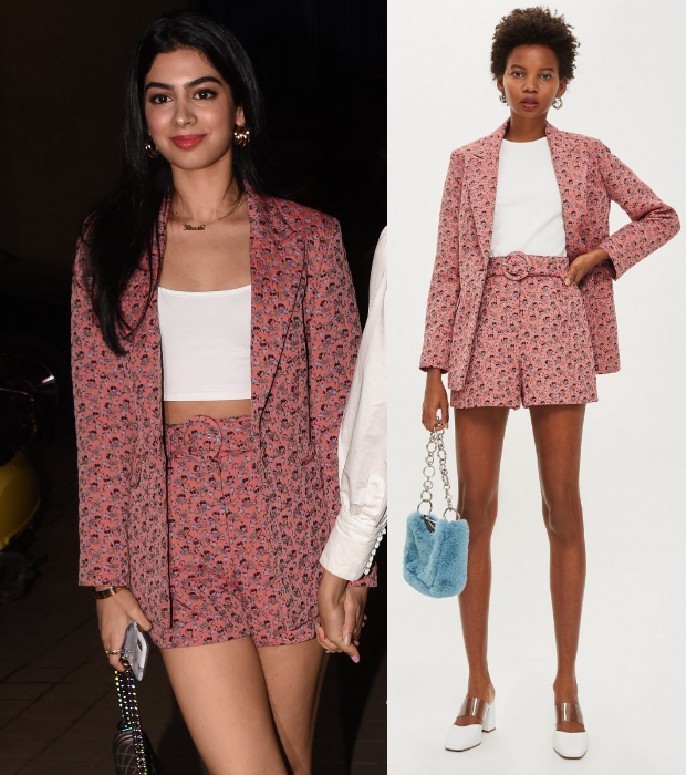 Khushi Kapoor in Topshop for Punit Malhotra's birthday bash (2)