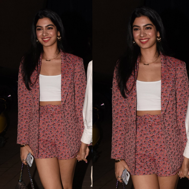 Khushi Kapoor in Topshop for Punit Malhotra's birthday bash (4)