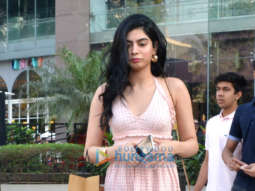 Khushi Kapoor spotted at Yauatcha in BKC