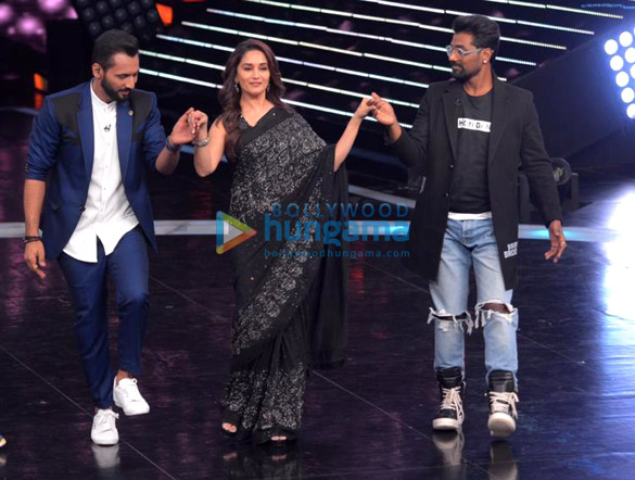 madhuri dixit remo dsouza shakti mohan and others snapped on dance plus 4 4