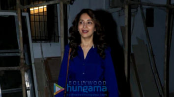 Madhuri Dixit spotted at Kromakay salon in Juhu