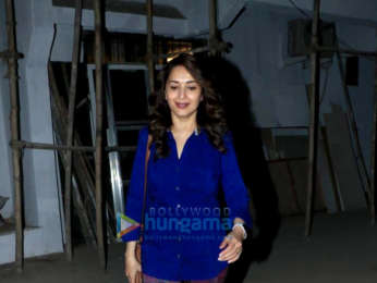 Madhuri Dixit spotted at Kromakay salon in Juhu
