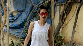 Malaika Arora and Janhvi Kapoor snapped at the gym