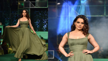 Manikarnika Star Kangana Ranaut walk The RAMP as Showstopper at the launch of India’s first ever Eco-Friendly Fibre | Part 2