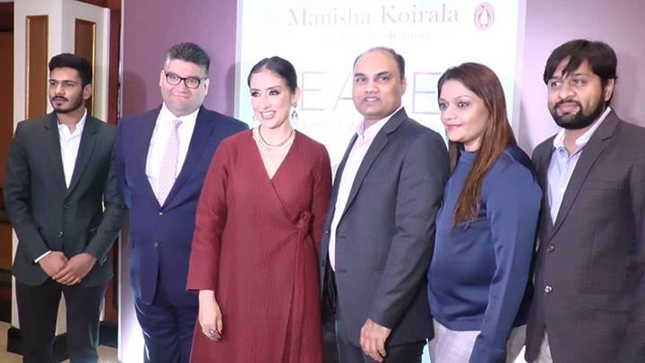 Manisha Koirala at Launch of Shobhaa De’s book Healed Part 1