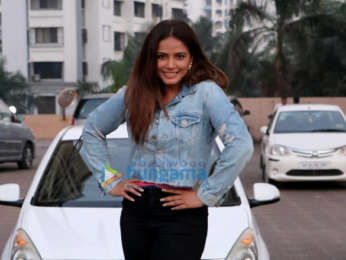 Neetu Chandra snapped in Juhu