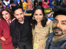 Newlyweds Saina Nehwal and Parupalli Kashyap MEET the Kanpur Wale Khuranas and Farah Khan and it was definitely a fun-filled RIDE!