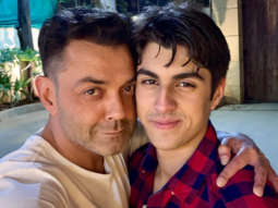 On his 50th birthday, Bobby Deol shares a rare photo with his handsome son Aryaman