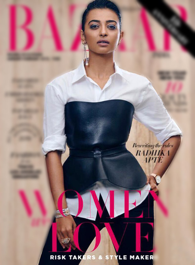 Bold, Beautiful and a Bollywood Star – Radhika Apte graces Harper’s Bazaar India cover this January! Bold, Beautiful and a Bollywood Star – Radhika Apte graces Harper’s Bazaar India cover this January!