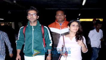 Rajkummar Rao, Fatima Sana Shaikh, Hina Khan and others snapped at the airport