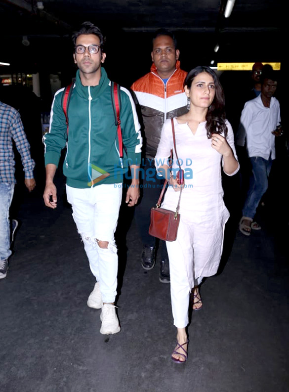 Rajkummar Rao, Fatima Sana Shaikh, Hina Khan and others snapped at the airport Rajkummar Rao, Fatima Sana Shaikh, Hina Khan and others snapped at the airport