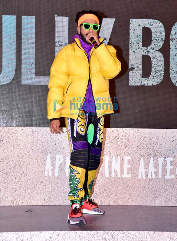 ranveer singh alia bhatt and others grace the trailer launch of gully boy 4