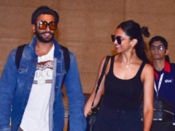 Ranveer Singh & Deepika back to Mumbai after Celebrating Birthday of Deepika