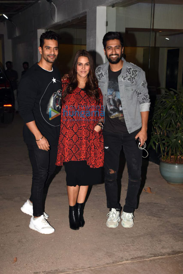 ranveer singh katrina kaif varun dhawan and others grace the special screening of uri 7