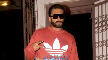 Ranveer Singh and Zoya Akhtar snapped at a dubbing studio in Bandra