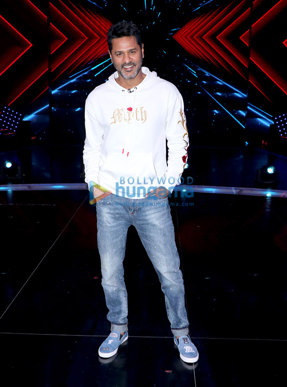 remo dsouza and prabhu dheva snapped on sets of dance4 2