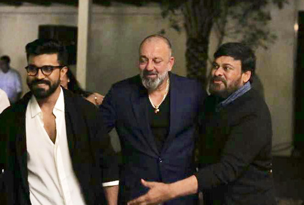 PHOTOS: Sanjay Dutt meets superstars Chiranjeevi and Ram Charan in Hyderabad