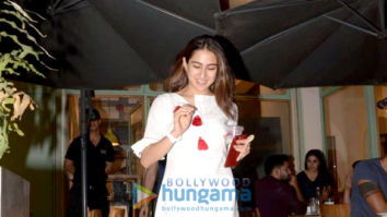 Sara Ali Khan snapped at Kitchen Garden