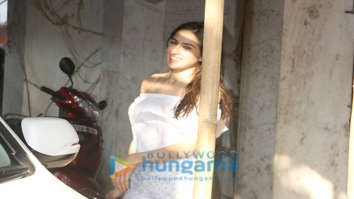Sara Ali Khan spotted outside the gym